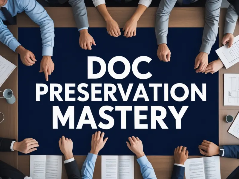 Master Document Preservation: Techniques & Strategies