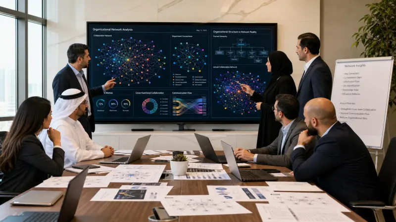 Organizational Network Analysis for Collaboration and Performance