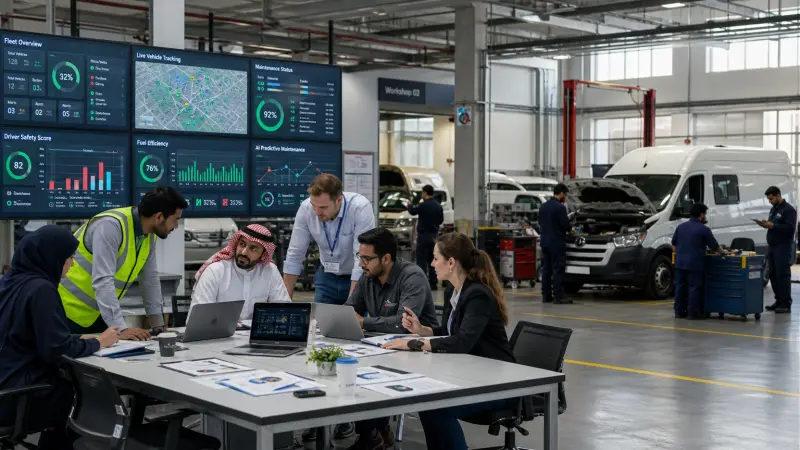 Fleet Management Course for Workshop Safety Telematics and AI