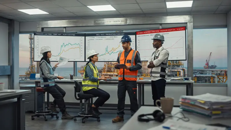 AI for Oil & Gas Production Data Analysis and Forecasting