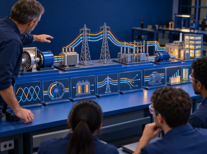 Electrical Power Generation, Transmission and Utilization Course